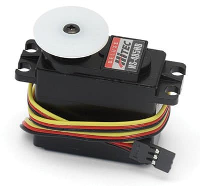 HS-485HB Servo Deluxe HD Ball Bearing Servo Motor, 72 oz/89 oz, 3 Pole