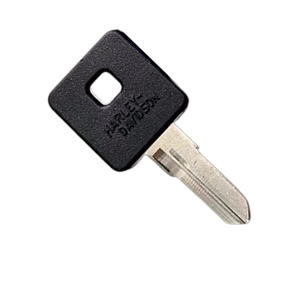 Motorcycle Blank Key Blank Uncut Key Motorbike Duplicate Key Replacement for Harley Davidson (Random Color)