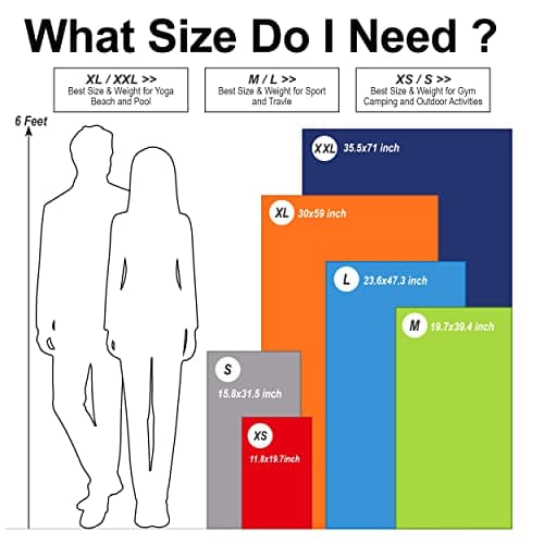 4Monster Camping Towels Super Absorbent, Fast Drying Microfiber Travel Towel, Quick Dry Ultra Soft Compact Gym Towel for Swimming Beach Hiking Yoga Travel Sports Backpack (40.00" x 20.00", Purple)