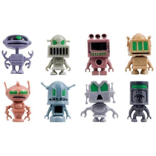 RETROBOTS Robots 1.5 Inch Size Party Favors Lot of 10 Figures