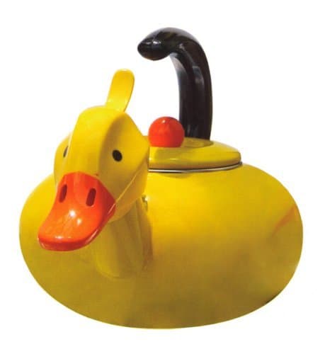 Yellow Duck Whistling Kettle 2.3 L (Japan Import)