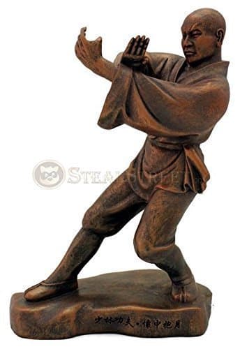 Top Collection Kungfu Series Shaolin Monk Statue Figure Bronze Hue 4094 kung fu