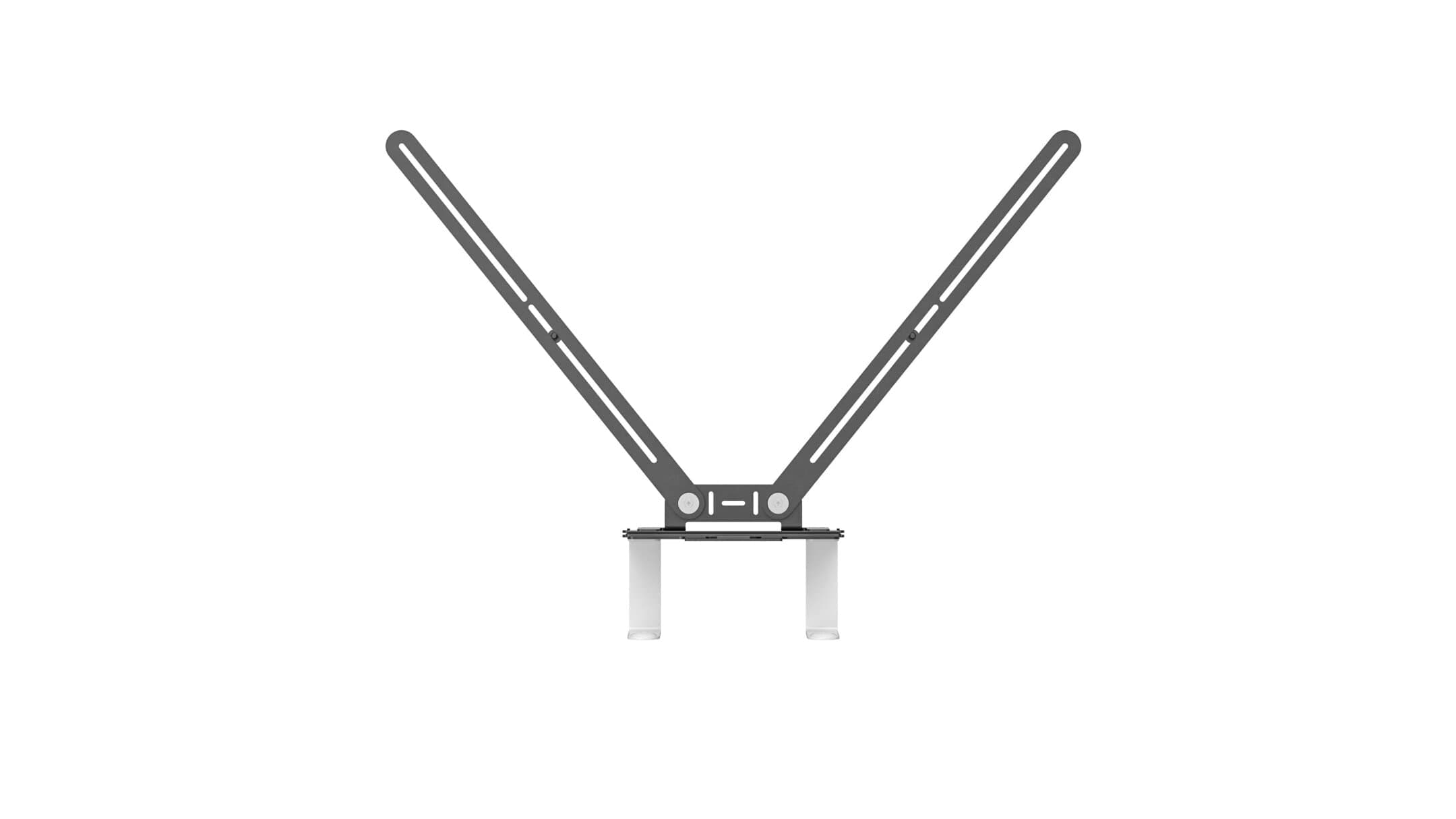 LOGI TV MOUNT FOR VIDEO BARS WHITE