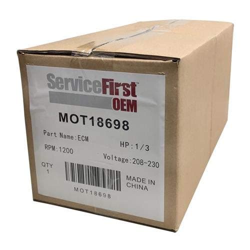 MOT18698-1/3HP 200/230V 850RPM 48 CCW, Replaces MOT13793 / MOT13402