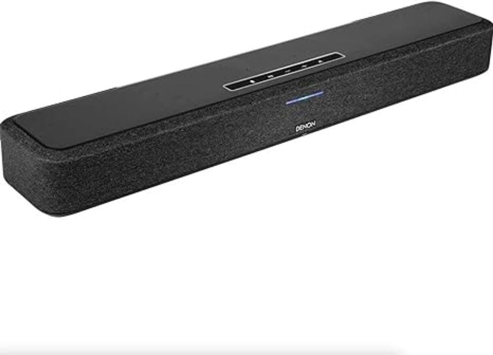 Home 550 Wireless Smart Soundbar for TV with Dolby Atmos 3D Audio, Wi-Fi & Bluetooth, Built-in HEOS, Alexa, Siri & AirPlay 2, Spotify Connect, Pair Home Speakers & Subwoofer, Black
