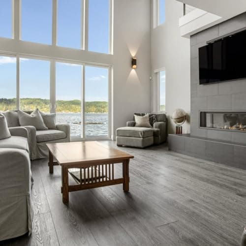 12” Cut Sample Luxury Vinyl Plank Flooring | DIY Click Installation, 40 Mil Wear Layer, Waterproof and Scratch Resistant LVP | Hafren Signature