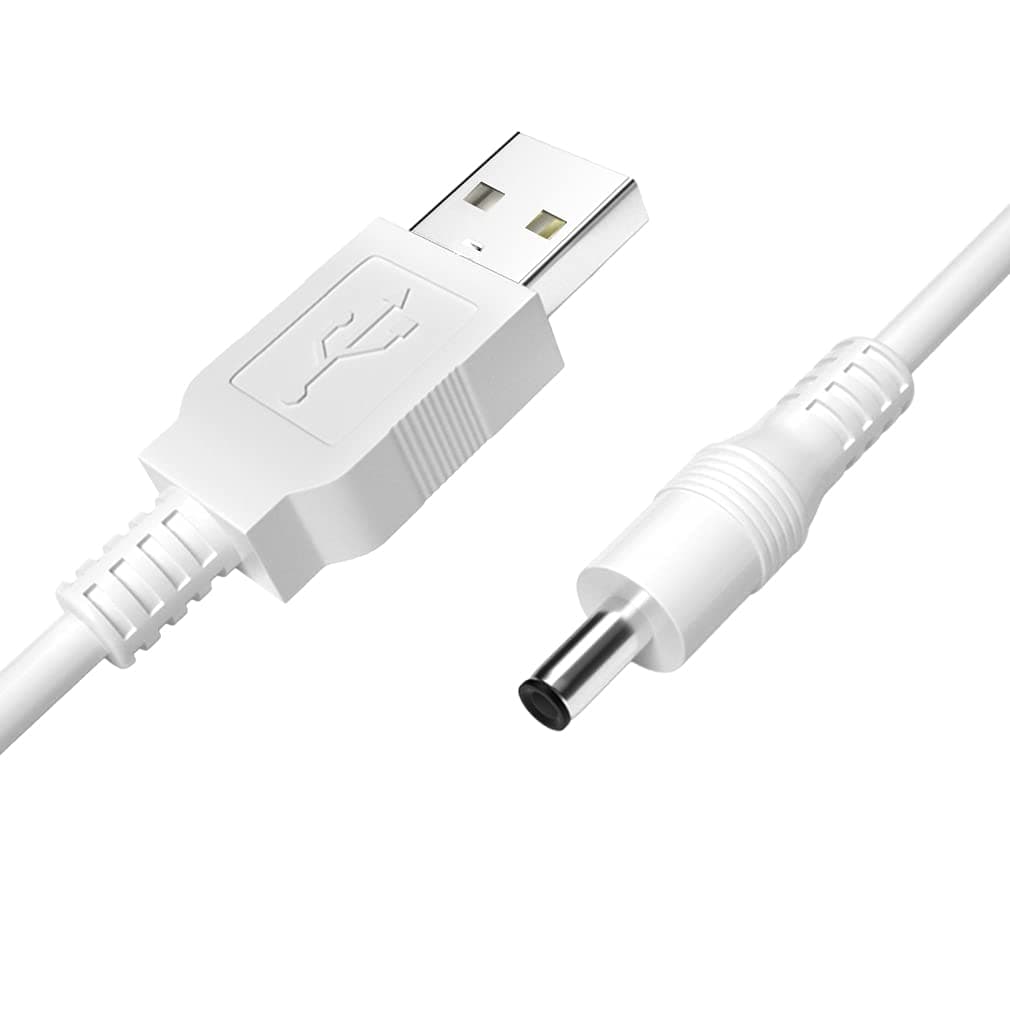 Charger for Foreo Luna Series Facial Cleanser,Replacement USB DC Charging Cable for Foreo Luna 2 3 4 Mini Bare ISSA Go Play Plus UFO Luxe Series E-Toothbrush Power Charger Cord and More 4FT