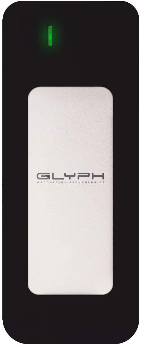 Glyph Production Technologies 525 GB Atom USB 3.1 Type-C External Solid State Drive - Silver