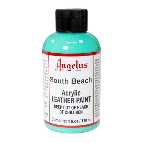 Angelus Acrylic Leather Paint, 4 oz, South Beach