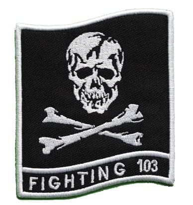 StarWay Fighting 103 The Bones Jolly Rogers Embroidered Patches for Embroidery Cloth Patch Badge Hook & Loop Christmas Embroidered Patch