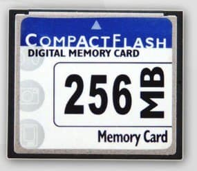 CompactFlash Memory Card 256MB for CNC Machine Tool Camera CF Card