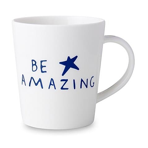 ED Ellen DeGeneres Crafted by Royal Doulton "Be Amazing" Mug in Blue