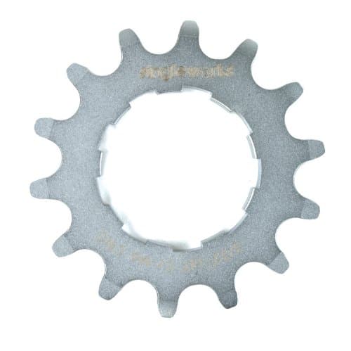 Singleworks 3/32" Sgl Speed Cog Silver 15T