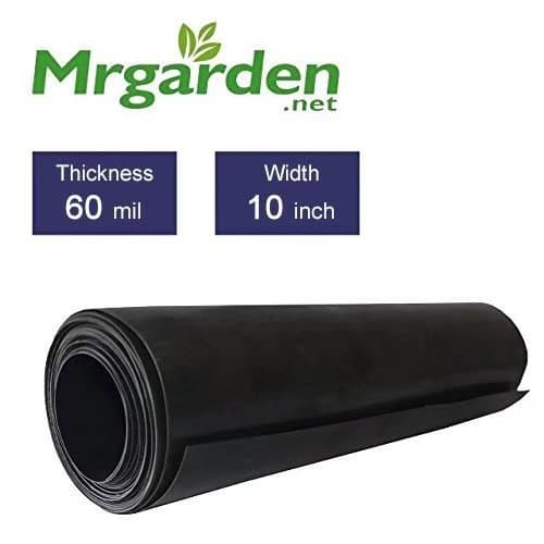 Mr Garden 60mil Tree Root Barrier Water Barrier Garden Edge Sheet, 10 in. W x 100 ft. L