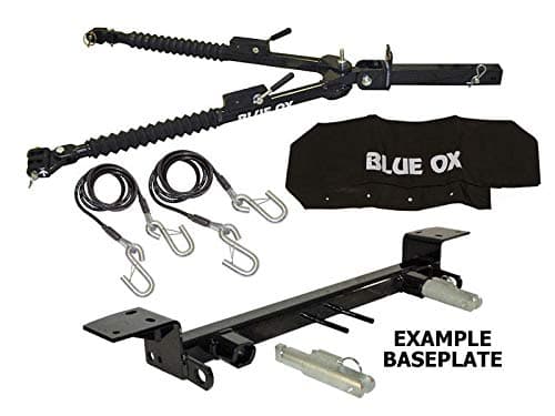 Blue Ox Alpha Tow Bar & Baseplate Combo (Including Wiring) for 2007 Through 2018 Jeep JK Wrangler (BX1126-65-A)