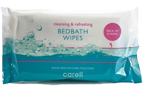 CARELL Cleansing & Refreshing Bedbath Wipes (Pack of 8 Wipes)