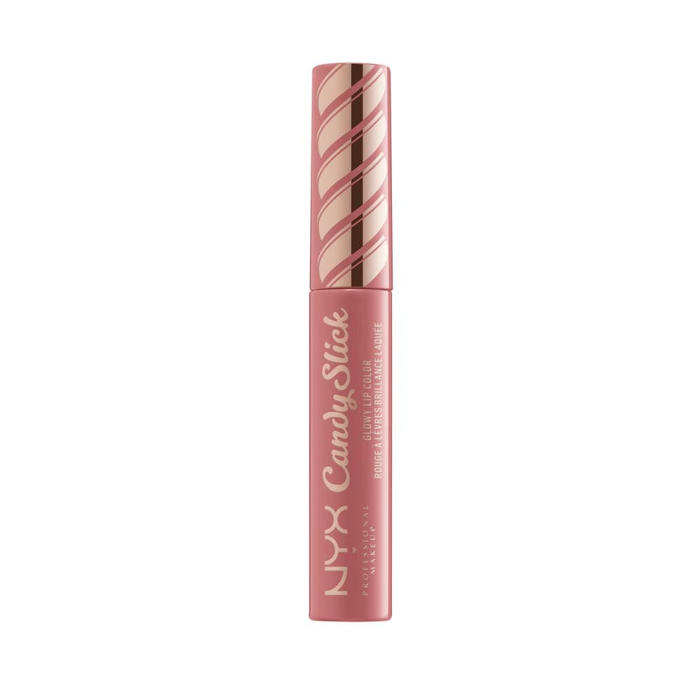 NYX PROFESSIONAL MAKEUPCandy Slick Glowy Lip Color Gloss - Sugarcoated Kissed (Peachy Nude)