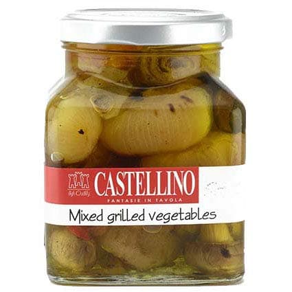 Castellino Mixed Grilled Vegetables 10oz Jar (6 Pack)