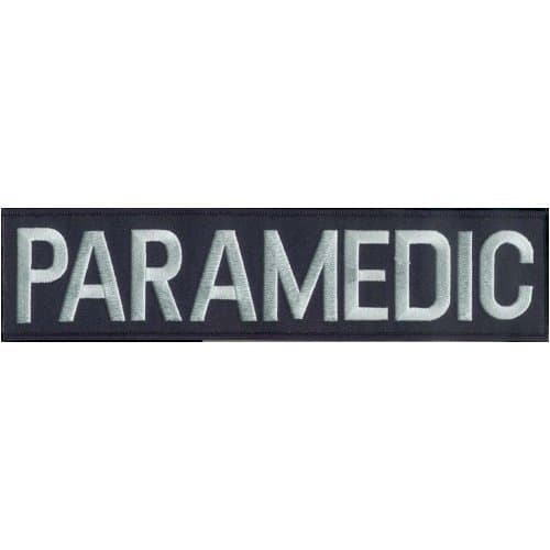 Paramedic Back Patch- Navy Blue