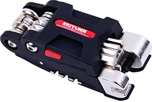 SIGTUNA Bike Tool Kit - Sturdy 19-in-1 Bike Multitool Repair Kit with All-You-Need Spoke, Wrench, Lever and Hex Multi-Tools and Biking Accessories for Mountain and Road Cycling