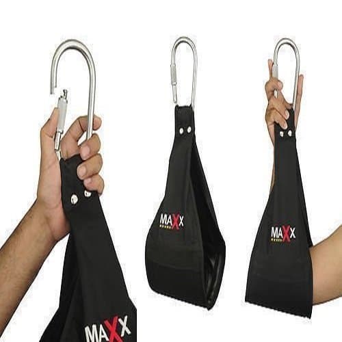 Maxx Crunch Sling AB Straps Weight Lifting Door Hanging Gym Chinning Bar Hook Fitness