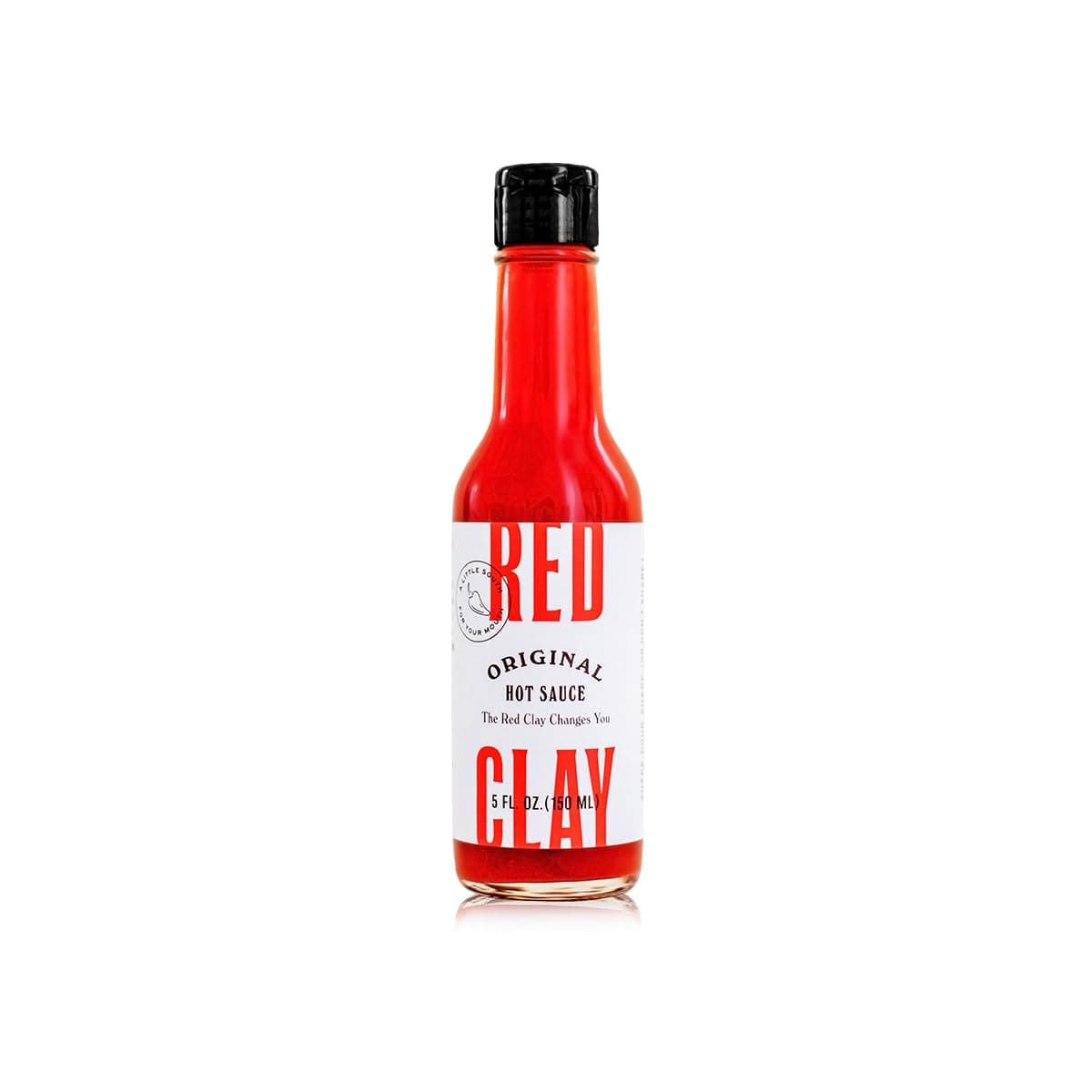 Original Hot Sauce by Red Clay Hot Sauce, Southern Style Condiment and Marinade, Gluten Free, Sugar Free, Keto Friendly, Sustainably Sourced, Mild Heat, Made in USA, 5oz
