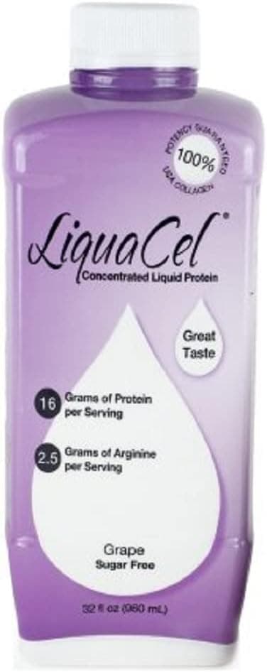 Global Health Products In Liquacel Liquid Protein Sugar Free Grape, GRAPE 32 oz by Global Health Products In