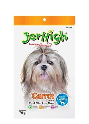 Jerhigh Carrot Stix Dog Treats, 70 g (Pack of 3)