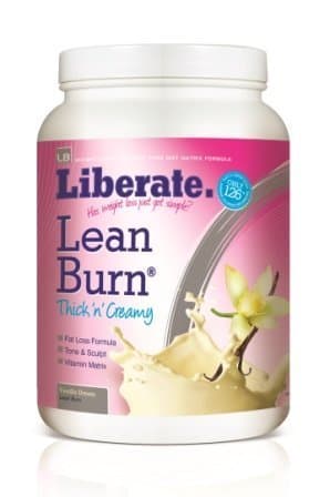 Liberate Lean Burn Fat Loss Weight Loss Diet Shake 908gms - Vanilla Dream Flavour