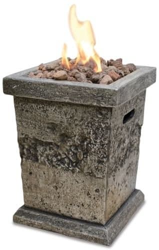 Blue Rhino GLT17333SP LP Gas Outdoor Fire Column - Small