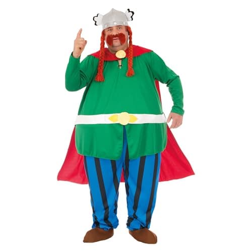 Chaks Licensed Abraracourcix Costume 6 Pieces