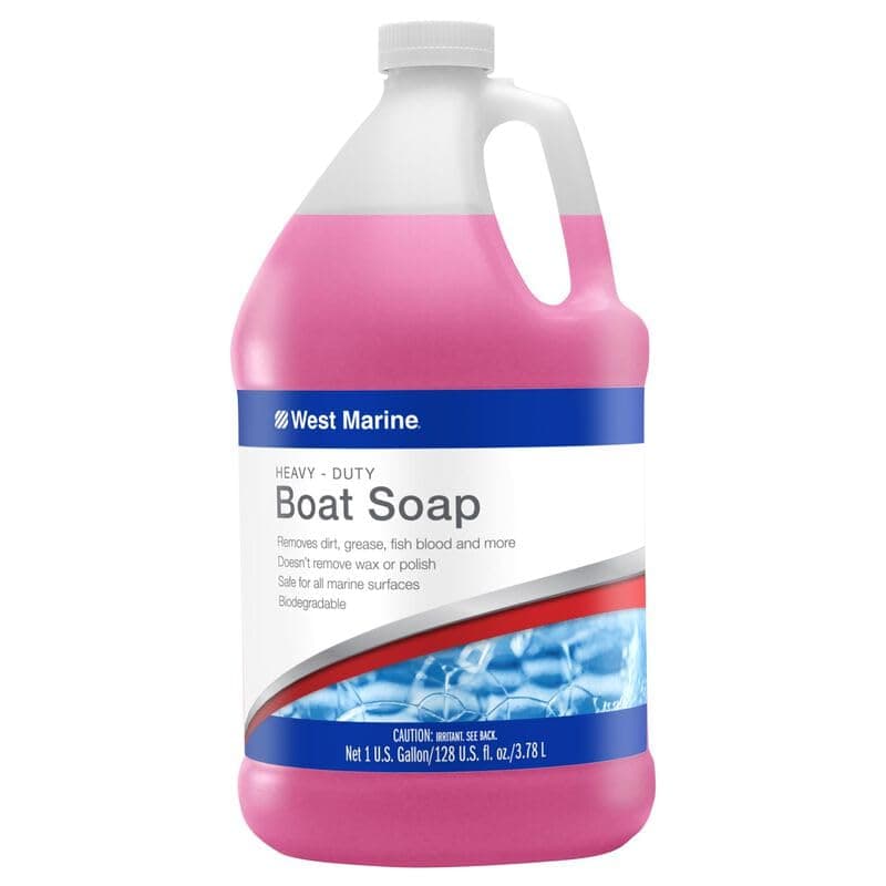 West Marine Boat Soap – Safe & Effective Marine Cleaner for All Surfaces – Removes Scum, Grime & Dirt Without Stripping Wax