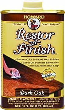 Howard RF7016 Restor-A-Finish, 16-Ounce, Dark Oak (2-Pack)
