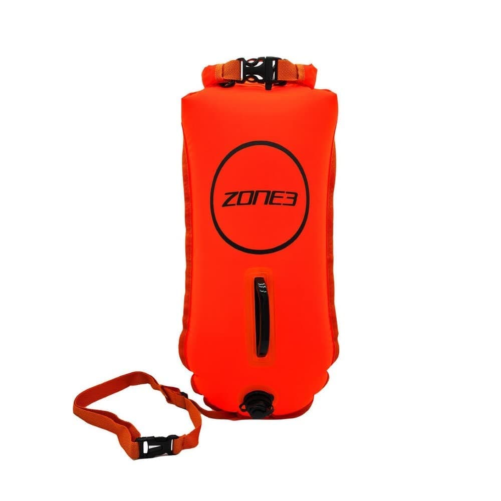 ZONE3 Swim Safety Buoy/Dry Bag 28L - Premium Tow Float and Water Tight Dry Bag for Open Water Swimming