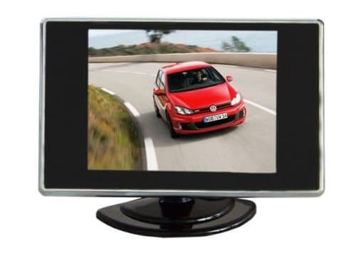 Acten Fashion New Mini 3.5" TFT LCD Color 2CH monitor Car Reverse Camera