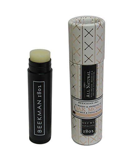 Beekman 1802 - Lip Balm - Oak Moss - Luxuriously Moisturizing Goat Milk Lip Balm For Dry, Cracked Lips - Goat Milk Lip Care - 0.15 oz
