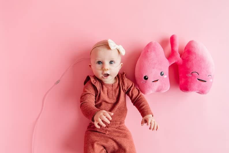 nerdbugs Lung Plush - We Be-Lung Together!/Pulmonologist Gift and Respiratory Therapist Gifts, Cancer and Transplant Gift, Pulmonary Nurse, Med Student