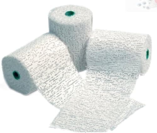 Modrock Plaster of Paris Bandage 8 cm x 3 m x 3 rolls, white
