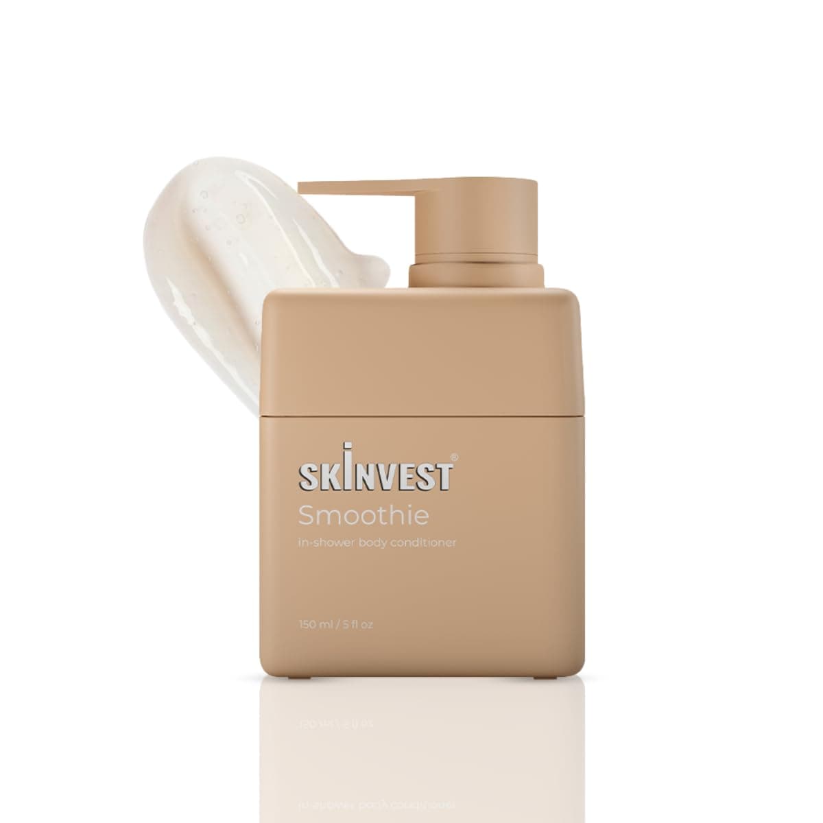 Smoothie In-shower Body Conditioner - for 24hrs non-sticky Hydration - 150ml | Shea butter, Salicylic Acid | Improves Skin Texture, Dryness & Flakiness, For All Skin Types | For Men & Women