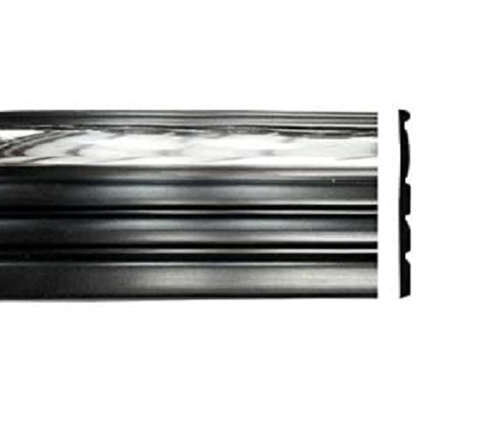 Automotive Authority Black Chrome Side Body Trim Molding for 1999-2006 Chevy Silverado - 3-7/8" Wide (Full Roll - 20 ft)