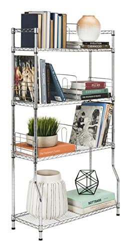 happimess Hope 31.5" 4-Tier Adjustable Baker's Rack, Chrome