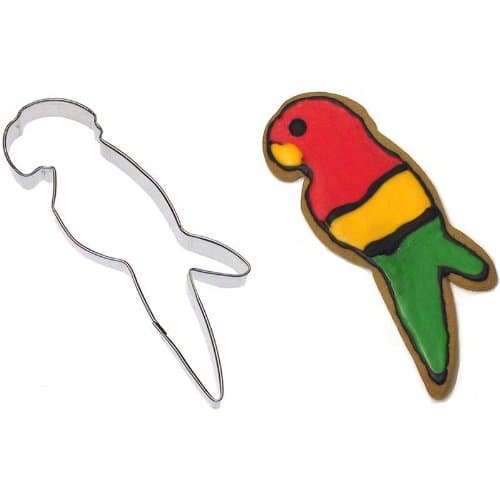 Parrot cookie cutter 6 inches