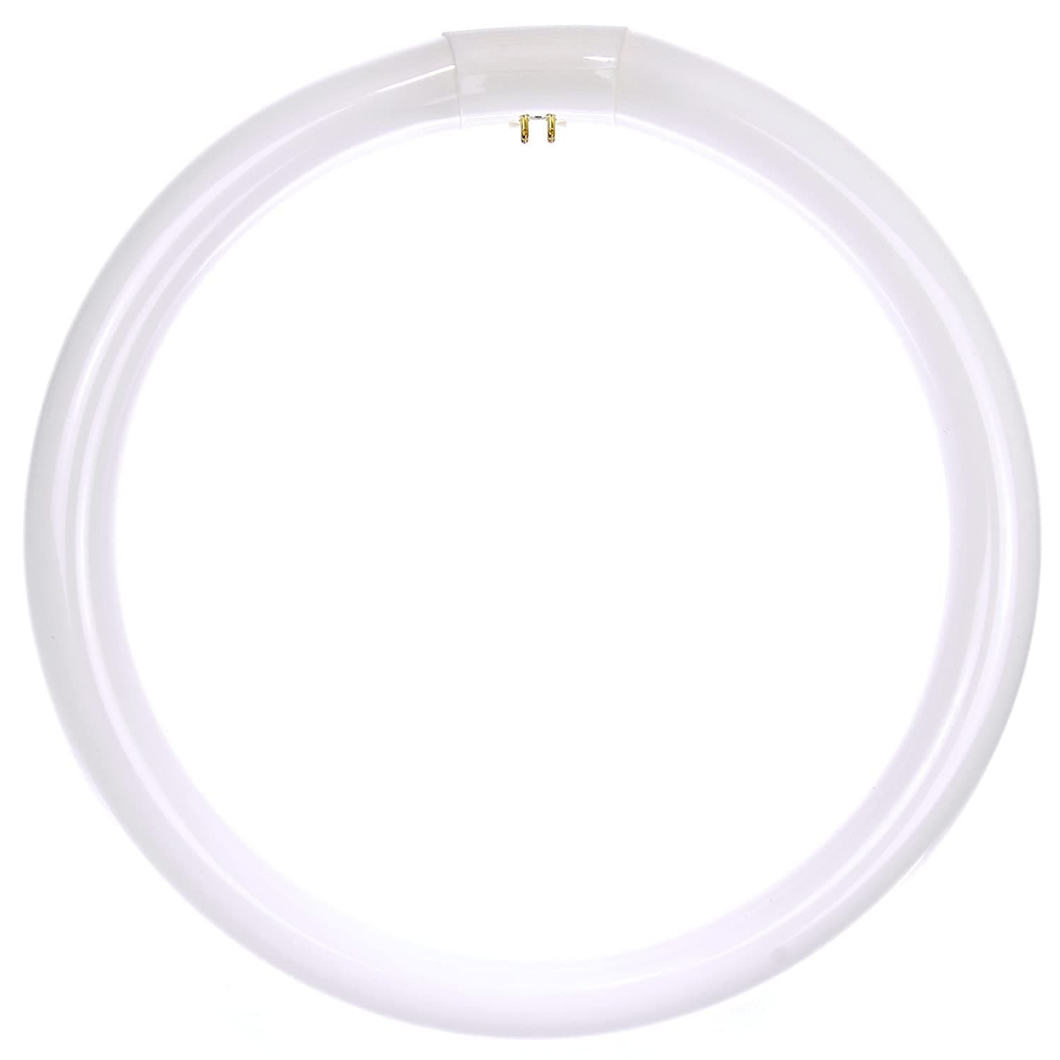 Sunlite FC12T9/DL T9 Round Fluorescent Circline Lamp, 32 Watts, 1750 Lumens, 6500K Daylight, RoHS Compliant, G10Q 4-Pin Base, 1 Pack
