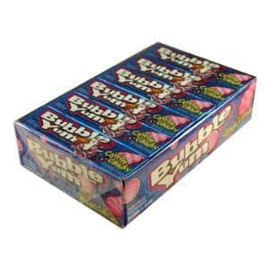 Cotton Candy Flavored Gum - 18 Packs of 5 Pieces (90 Total Pieces)