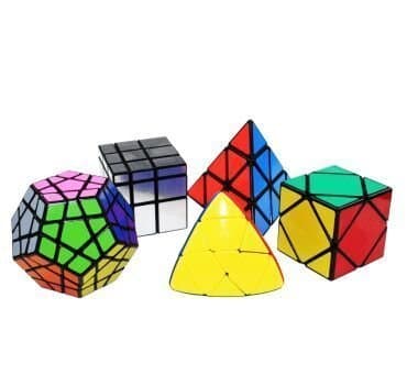 Chntoys cube ShengShou Special Cube Sets (Pack of 5)