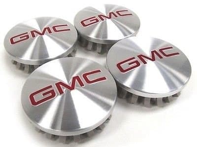 Autocaps G009 Gosweet 4X Brand NEW Four Pieces Brushed Wheel Center Hub Caps for 2014 2015 2016 2017 GMC Yukon Yukon XL Sierra 1500 Denali 3.25" 83mm22837060, 20941999, 19301601 US Fast Shipment