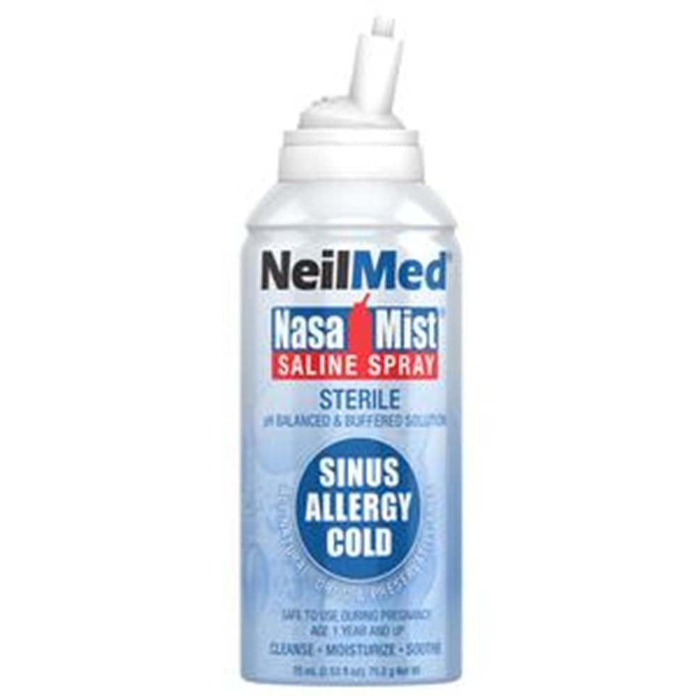 海外直送品 Neilmed Nasamist Isotonic Saline Spray For Allergy & Sinus Sufferers, 75 ml