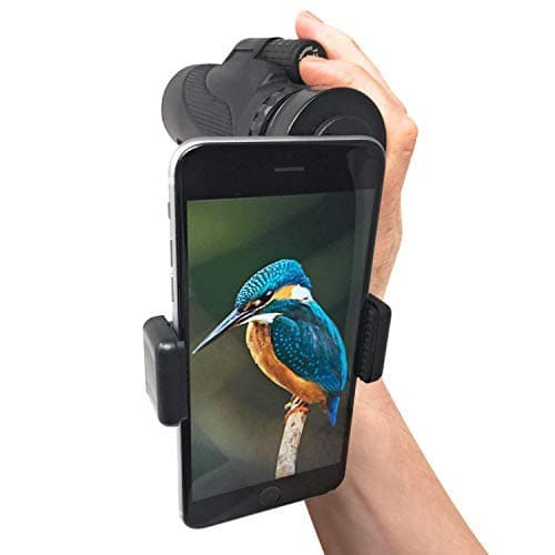 Smartphone Telephoto Lens Monocular 12X50 High Power Waterproof Fog Proof Coated Lens for Bird Watching, Watching Wildlife, Travelling