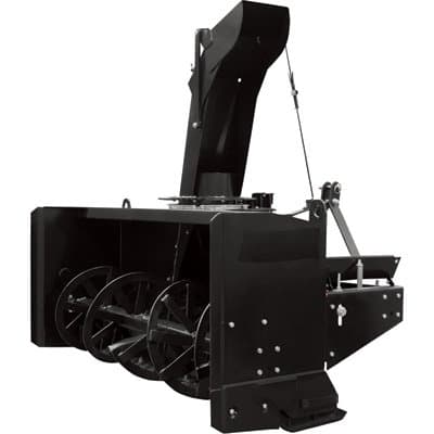AgriEase 3-Pt. Snow Blower - 86in.W Intake, Fits Tractors 50HP to 80 HP, Model# BE-SBS86HDG