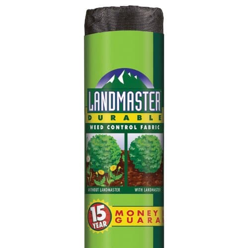 Landmaster 301041 Durable, 15 Year Landscape Fabric, 3 ft X 50 ft, Black